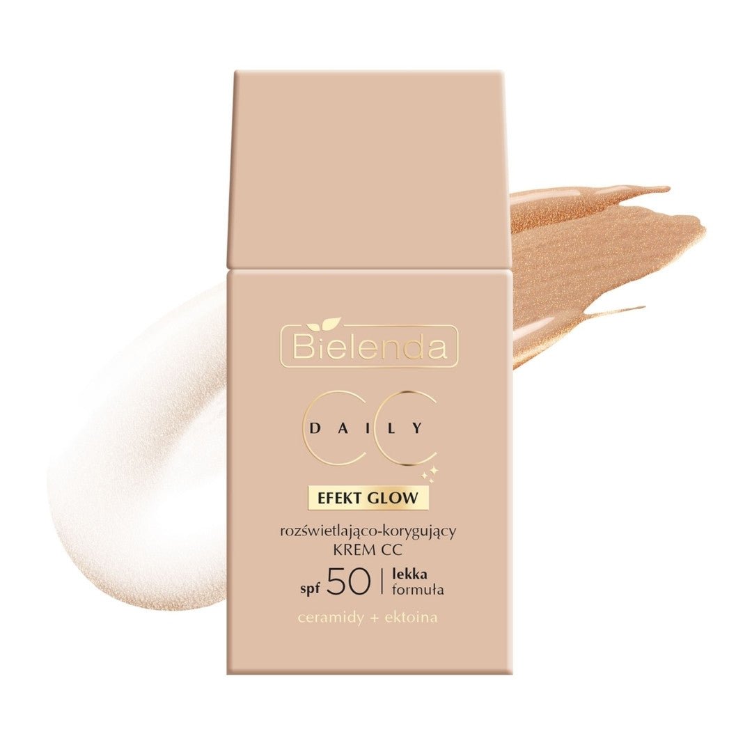 Bielenda DAILY CC SPF50 Illuminating - correcting CC CREAM with GLOW effect 40ml - Bielenda - Vesa Beauty