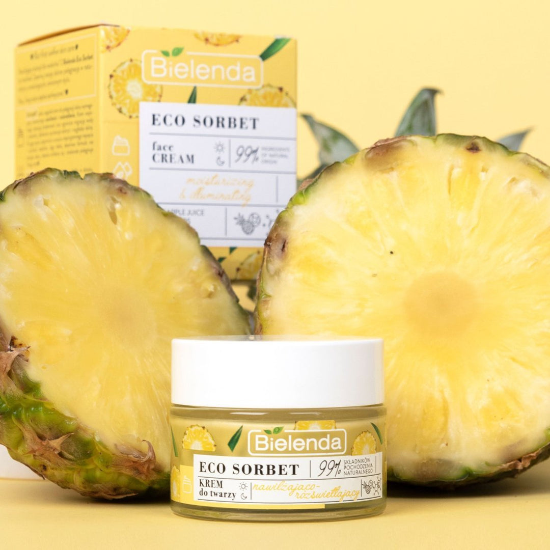 Bielenda ECO SORBET - Pineapple - Moisturizing & Illuminating Cream 50ml - Bielenda - Vesa Beauty