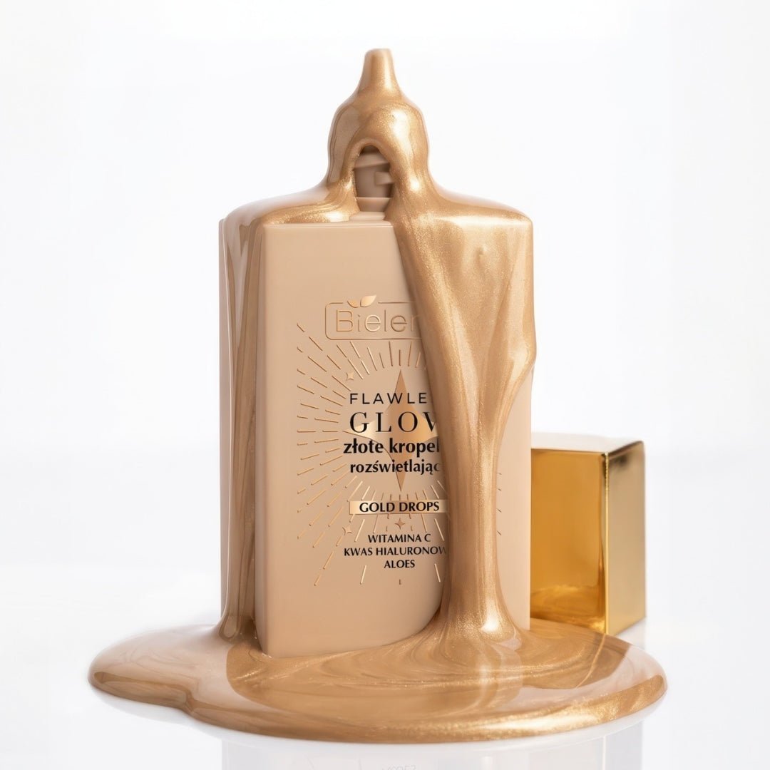 Bielenda FLAWLESS GLOW GOLD DROPS golden glow drops for face and body 40ml - Bielenda - Vesa Beauty