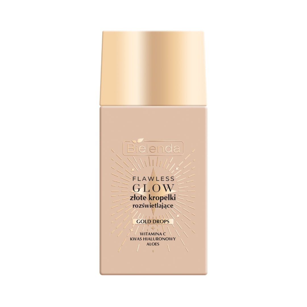 Bielenda FLAWLESS GLOW GOLD DROPS golden glow drops for face and body 40ml - Bielenda - Vesa Beauty
