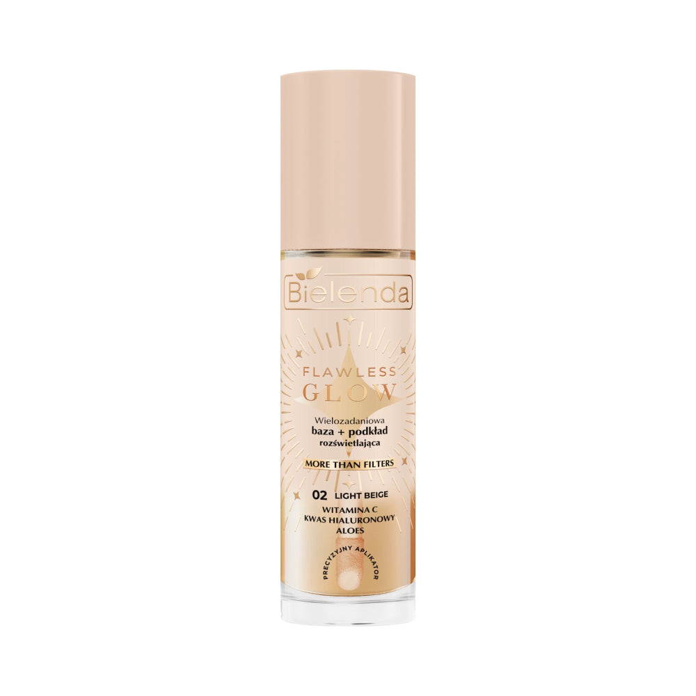 Natural Cosmetics Flawless Glow - Multi-tasking Illuminating Base + Foundation 30ml