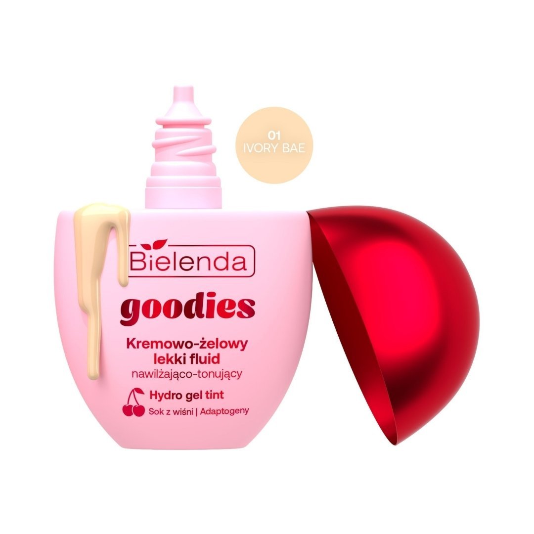 Bielenda Goodies Cream‑Gel Lightweight Moisturizing &amp; Toning Fluid 40ml - Bielenda - Vesa Beauty