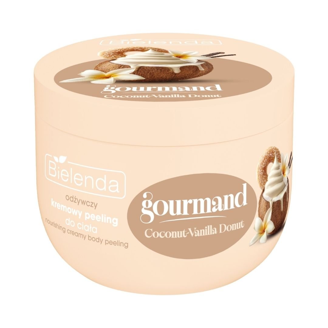Bielenda GOURMAND Coconut-Vanilla Donut - Nourishing Creamy Body Scrub 250g - Bielenda - Vesa Beauty