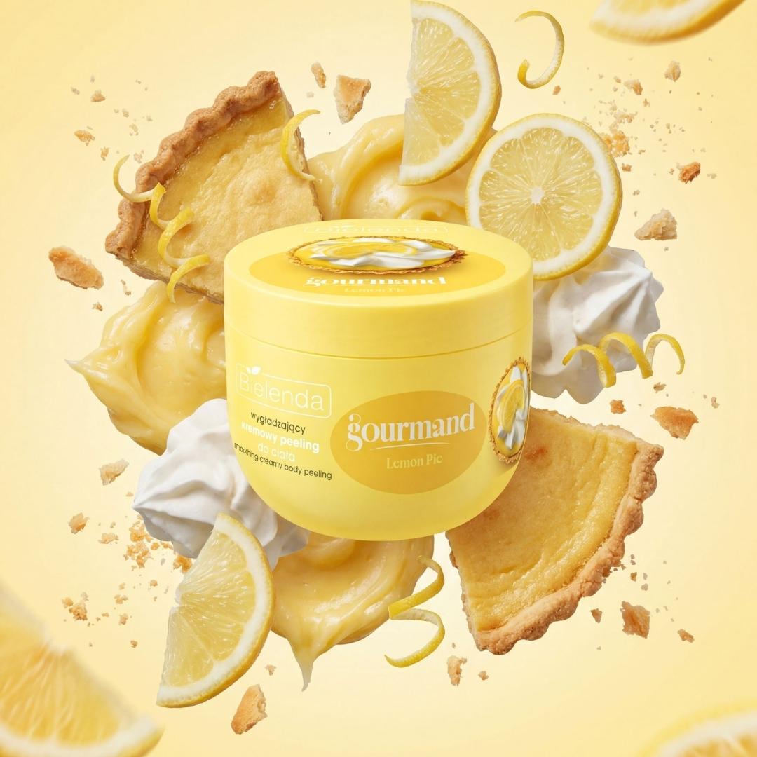 Bielenda GOURMAND Lemon Pie- Smoothing Creamy Body Scrub 250g - Bielenda - Vesa Beauty