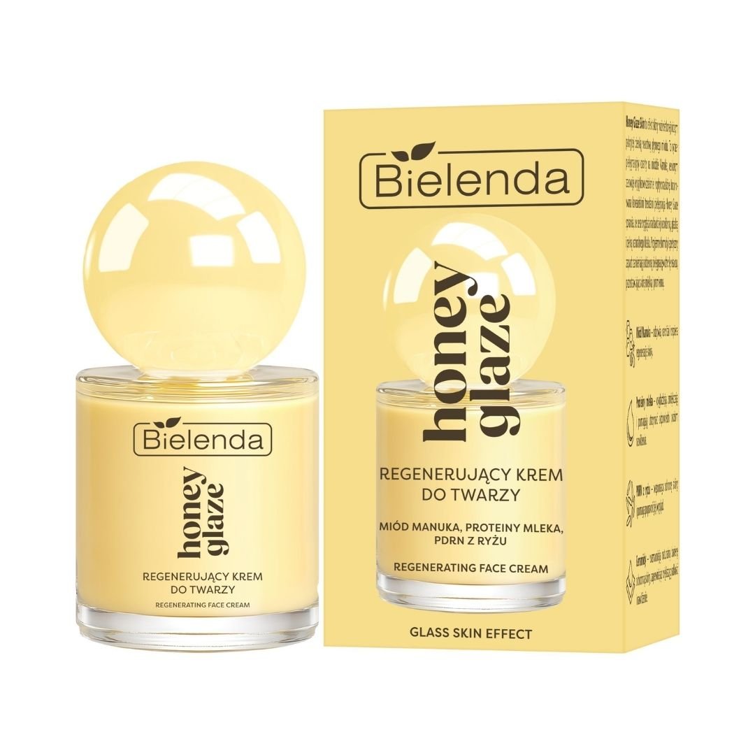 Bielenda HONEY GLAZE Regenerating face cream with a glass skin effect 50ml - Bielenda - Vesa Beauty