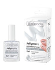 Bielenda JELLY NAILS Top coat nail conditioner 2in1 Crystal Jelly Shine HARDENING 10ml - Bielenda - Vesa Beauty