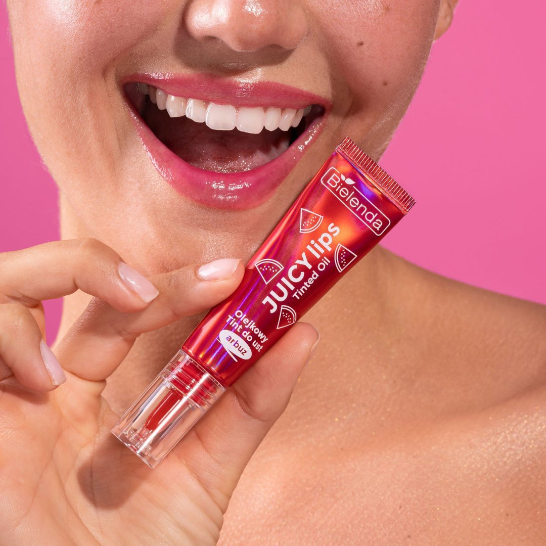 Bielenda JUICY lips - Watermelon Tinted Lip Oil 10g - Bielenda - Vesa Beauty