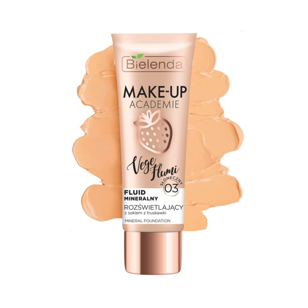 Bielenda MAKE - UP ACADEMIE - Mineral Foundation VEGE FLUMI 30g - Bielenda - Vesa Beauty