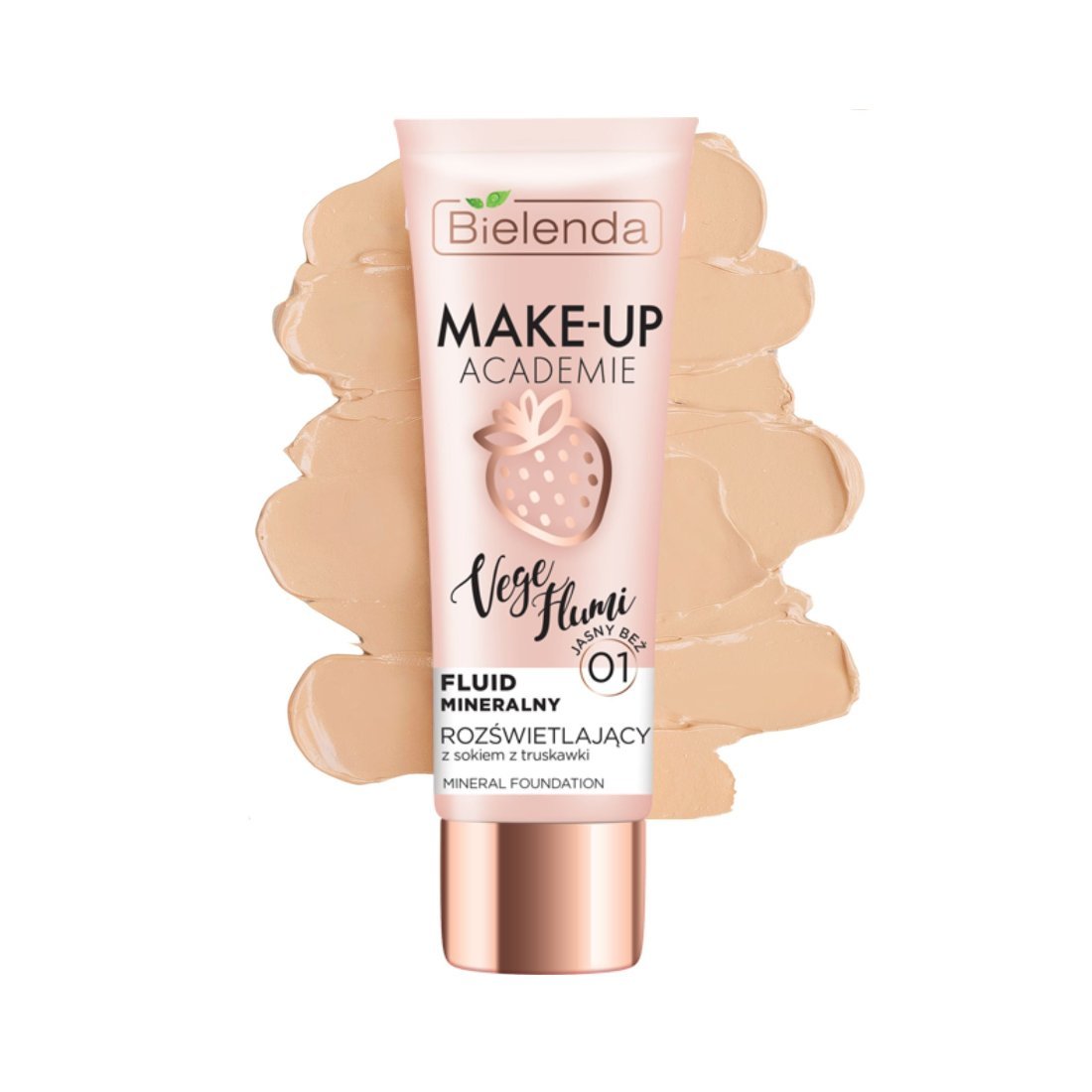 Bielenda MAKE - UP ACADEMIE - Mineral Foundation VEGE FLUMI 30g - Bielenda - Vesa Beauty
