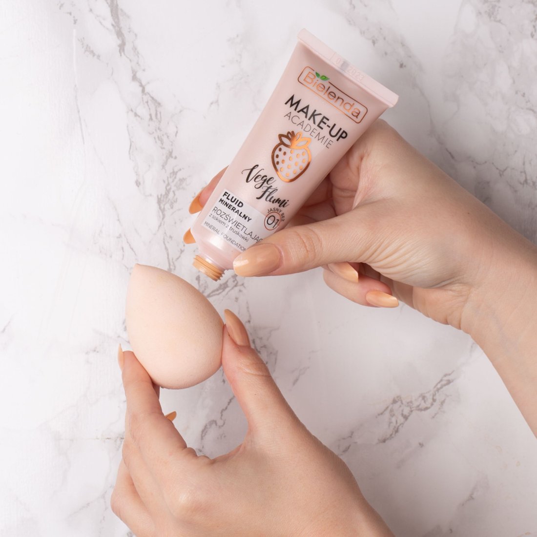 Bielenda MAKE - UP ACADEMIE - Mineral Foundation VEGE FLUMI 30g - Bielenda - Vesa Beauty