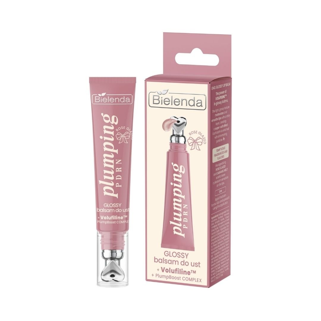 Bielenda PLUMPING PDRN Glossy lip balm - ROSE GLAZED 10g - Bielenda - Vesa Beauty