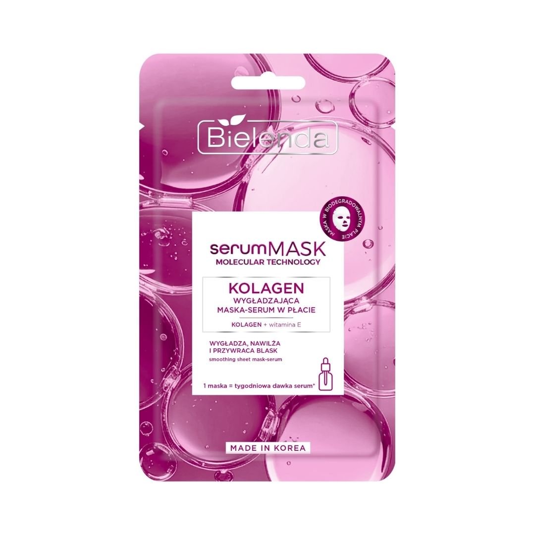 Bielenda SERUM MASK Collagen Smoothing serum sheet mask 1 pc - Bielenda - Vesa Beauty