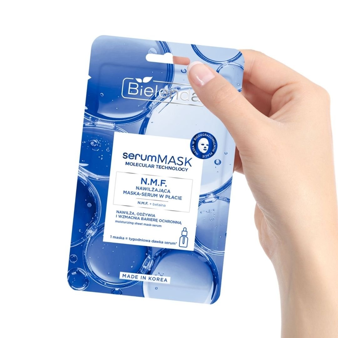Bielenda SERUM MASK N.M.F. Moisturizing serum sheet mask 1pc - Bielenda - Vesa Beauty
