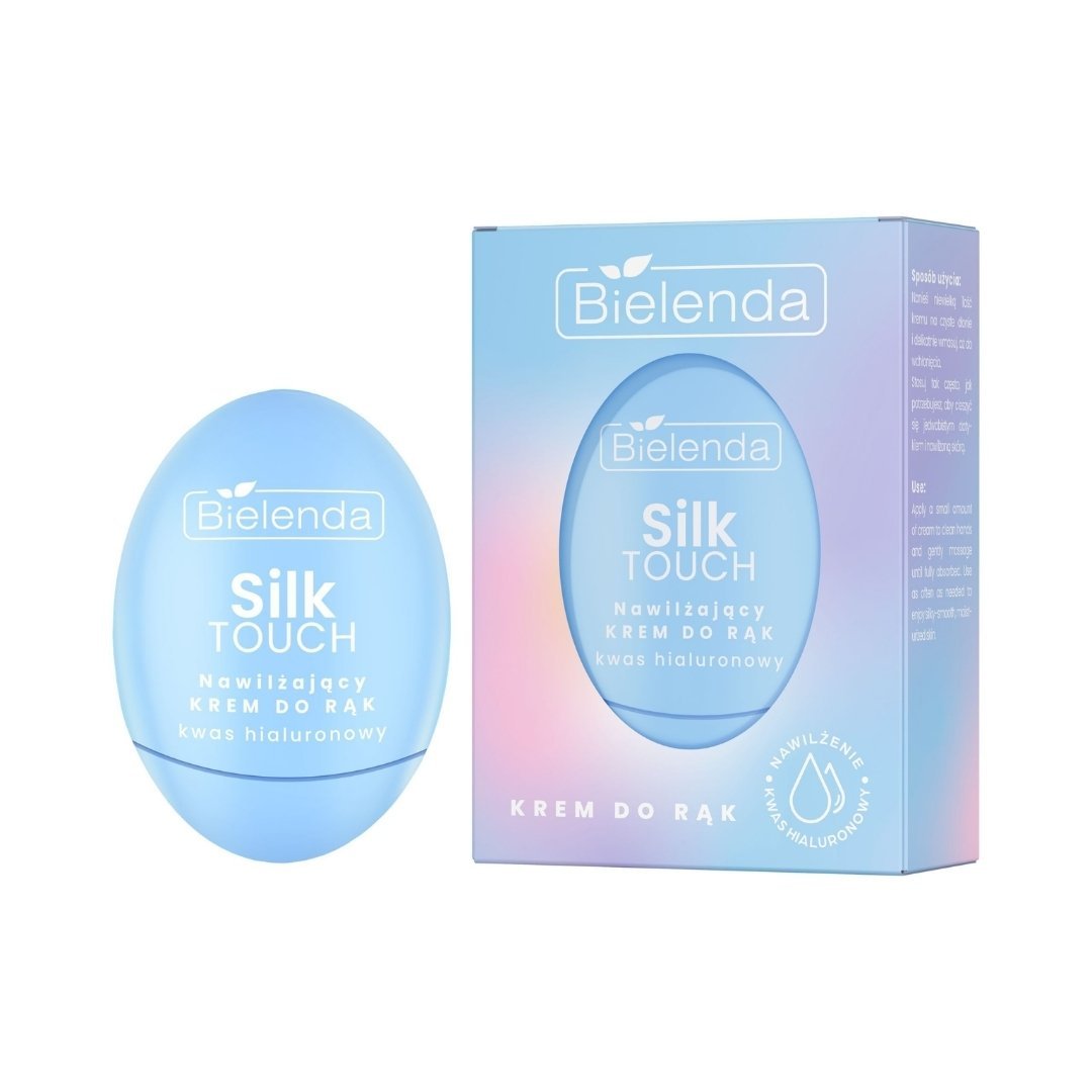 Bielenda SILK TOUCH Moisturising Hand Cream Hyaluronic Acid 50g - Bielenda - Vesa Beauty