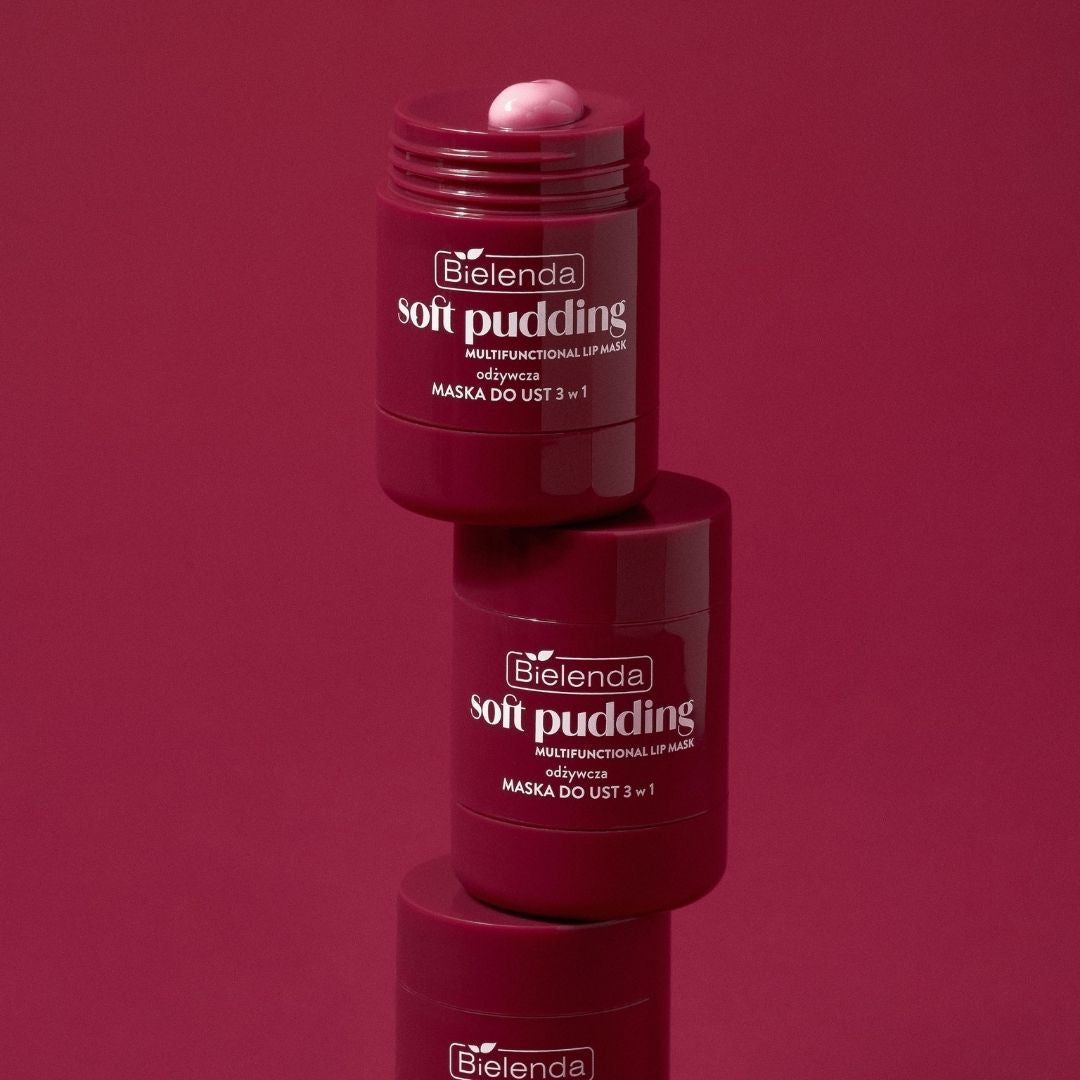 Bielenda SOFT PUDDING Multifunctional Lip Mask 3in1 - Very Cherry 12g - Bielenda - Vesa Beauty
