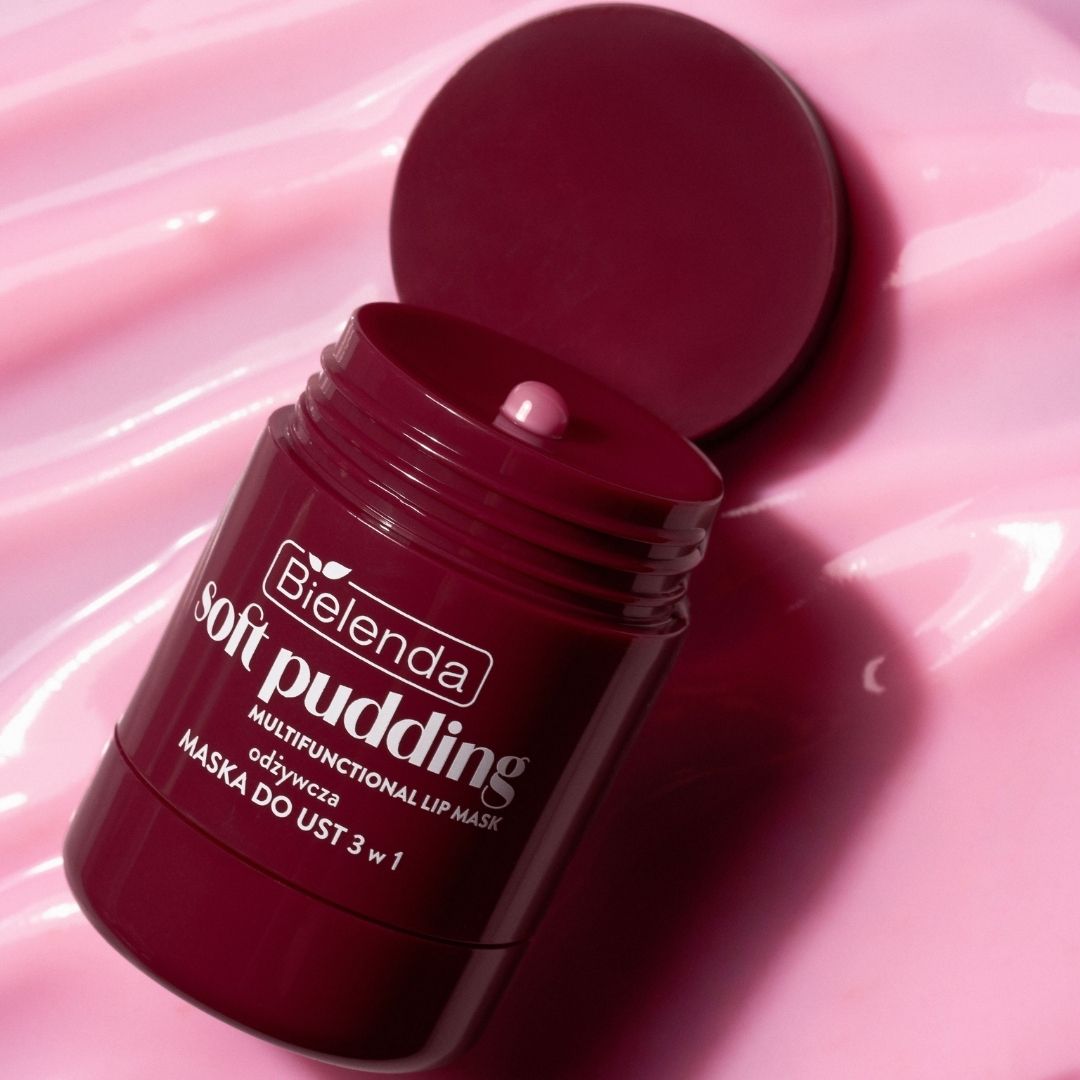 Bielenda SOFT PUDDING Multifunctional Lip Mask 3in1 - Very Cherry 12g - Bielenda - Vesa Beauty