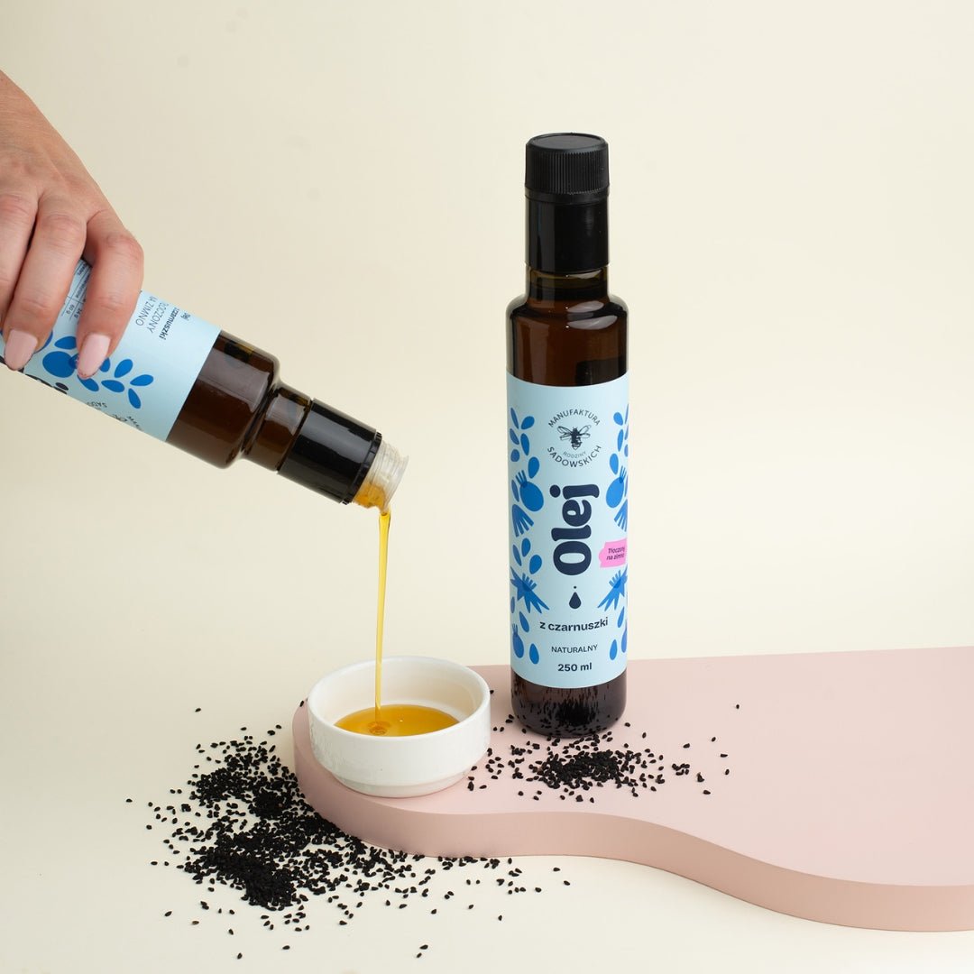 Black cumin Oil 250ml - Sadowski Bee Gardens - Vesa Beauty