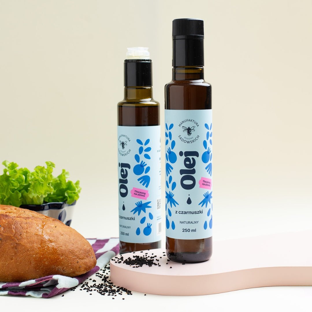 Black cumin Oil 250ml - Sadowski Bee Gardens - Vesa Beauty