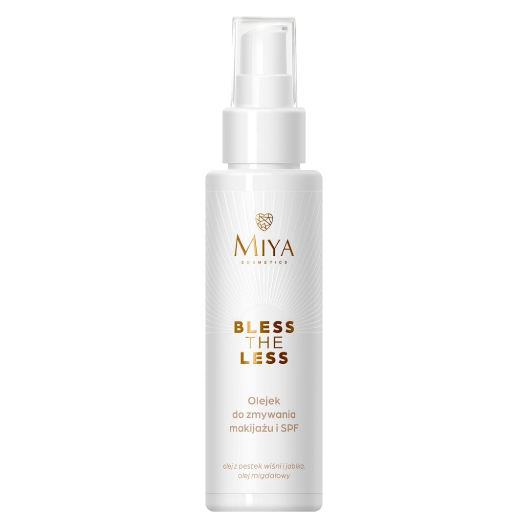 BLESS THE LESS Oil for removing makeup & SPF 100ml - MIYA Cosmetics - Vesa Beauty