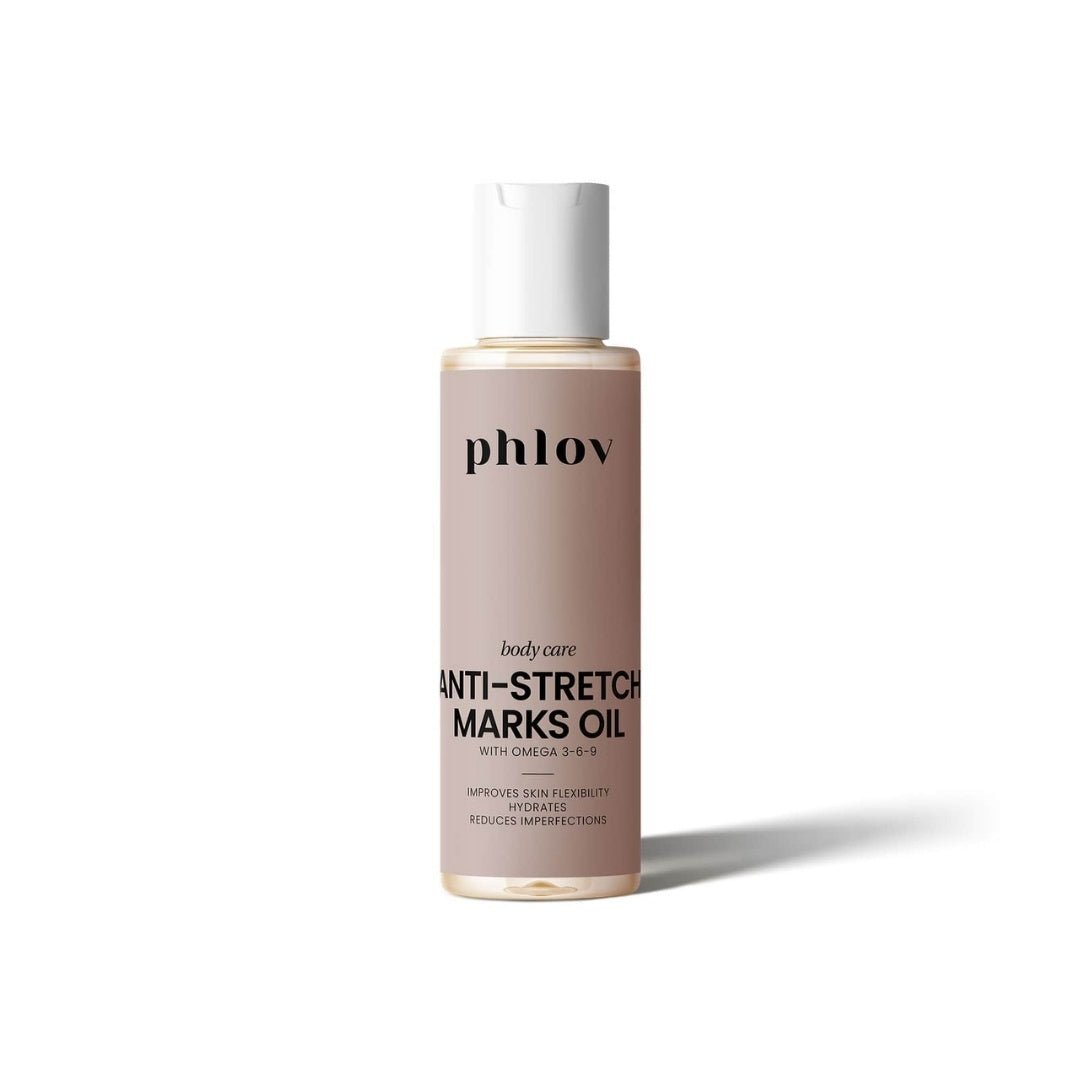 body care ANTI - STRETCH MARKS OIL with Omega 3 - 6 - 9 150ml - Phlov - Vesa Beauty