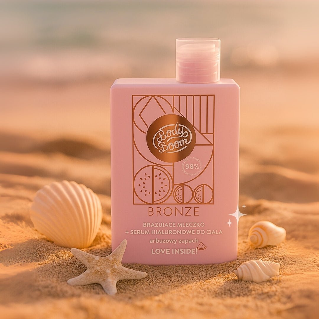 Bronze - Bronzing milk + hyaluronic serum for the body 2in1 140ml - BodyBoom - Vesa Beauty