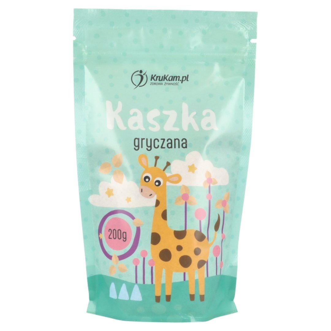 Buckwheat porridge 200g | Glueten - free for Kids - Krukam - Vesa Beauty