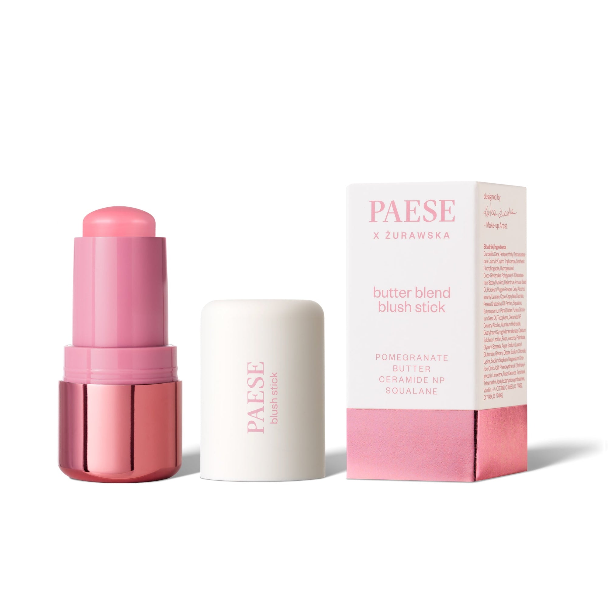 BUTTER BLEND Blush Stick 6g - PAESE - Vesa Beauty