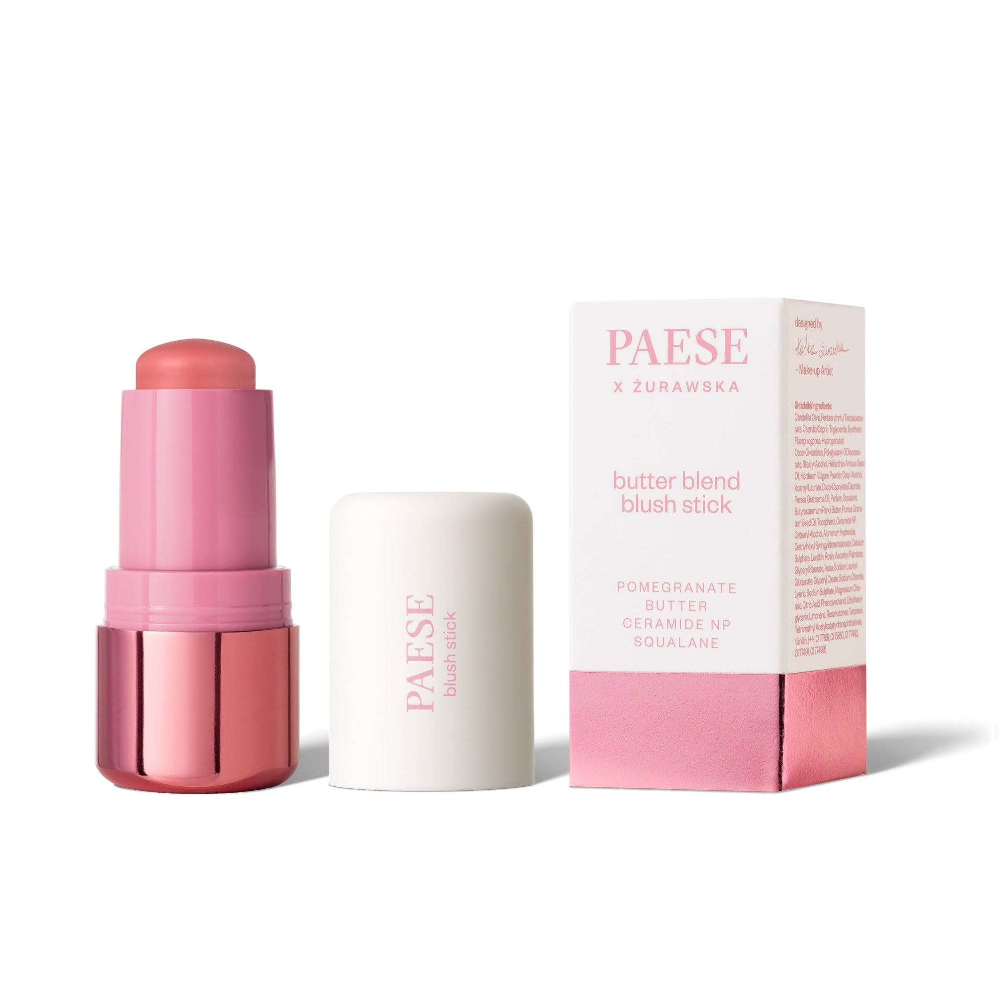 BUTTER BLEND Blush Stick 6g - PAESE - Vesa Beauty