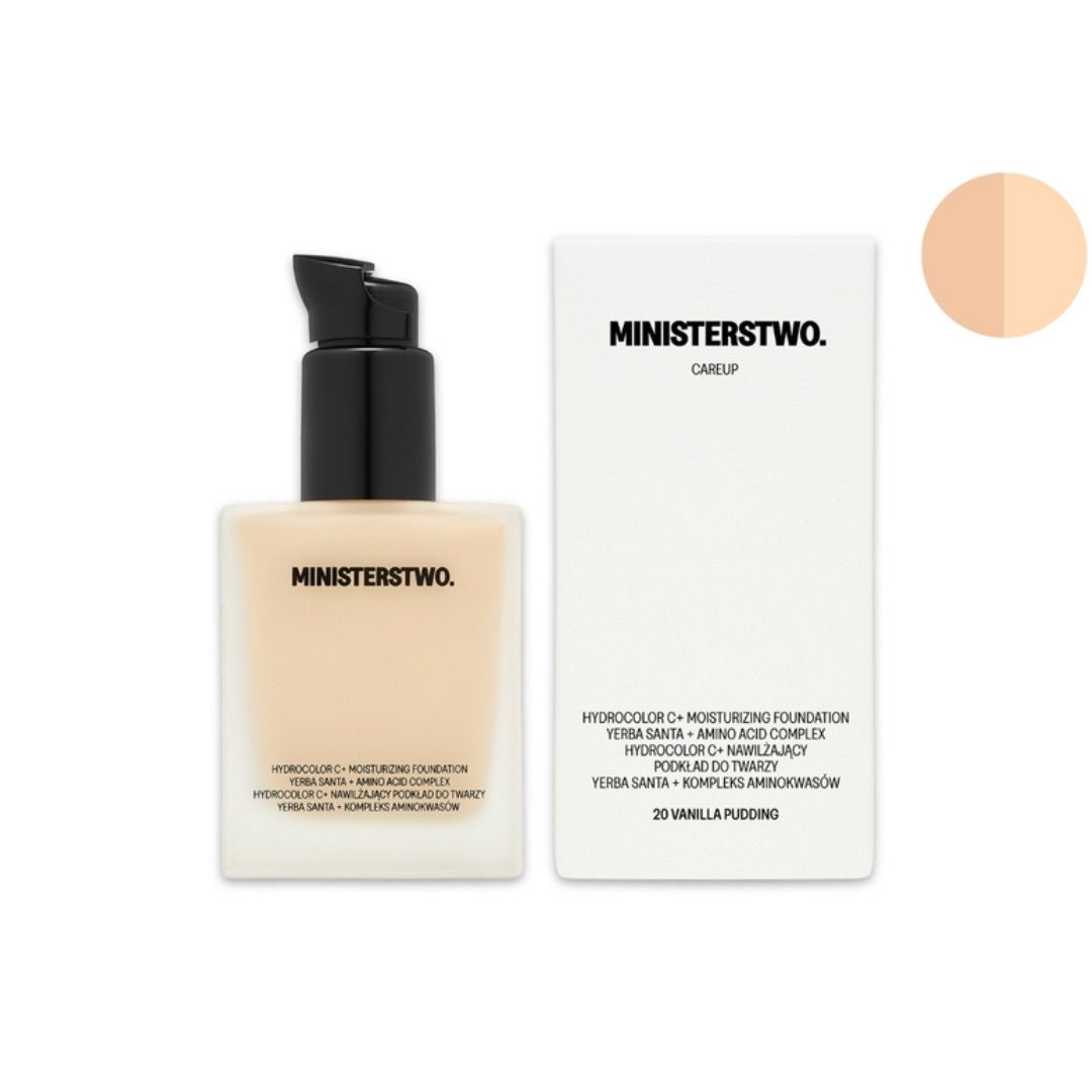 CAREUP Moisturizing Foundation - No. 20 Vanilla Pudding 30ml - Ministerstwo - Vesa Beauty