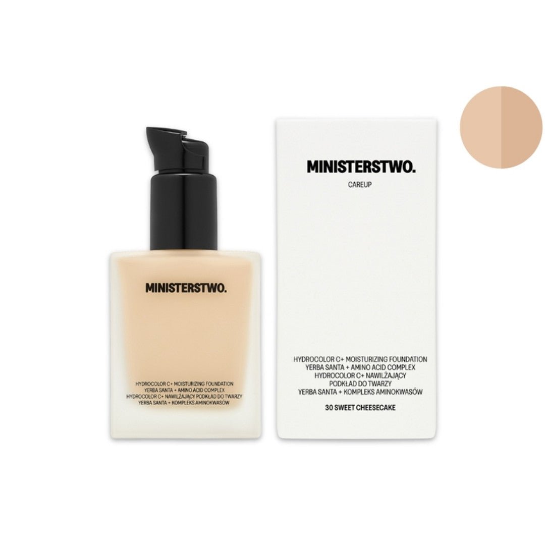 CAREUP Moisturizing Foundation - No. 30 Sweet Cheesecake 30ml - Ministerstwo - Vesa Beauty
