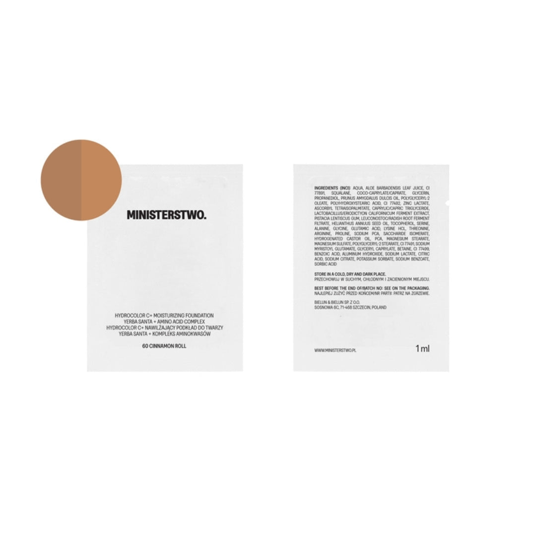 🎁 CAREUP Moisturizing Foundation - No.60 Cinnamon Roll 1ml sample (100% off) - Ministerstwo - Vesa Beauty