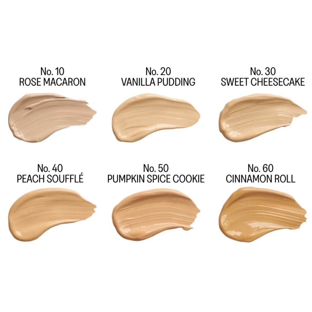 CAREUP Moisturizing Foundation - No.60 Cinnamon Roll 1ml sample - Ministerstwo - Vesa Beauty