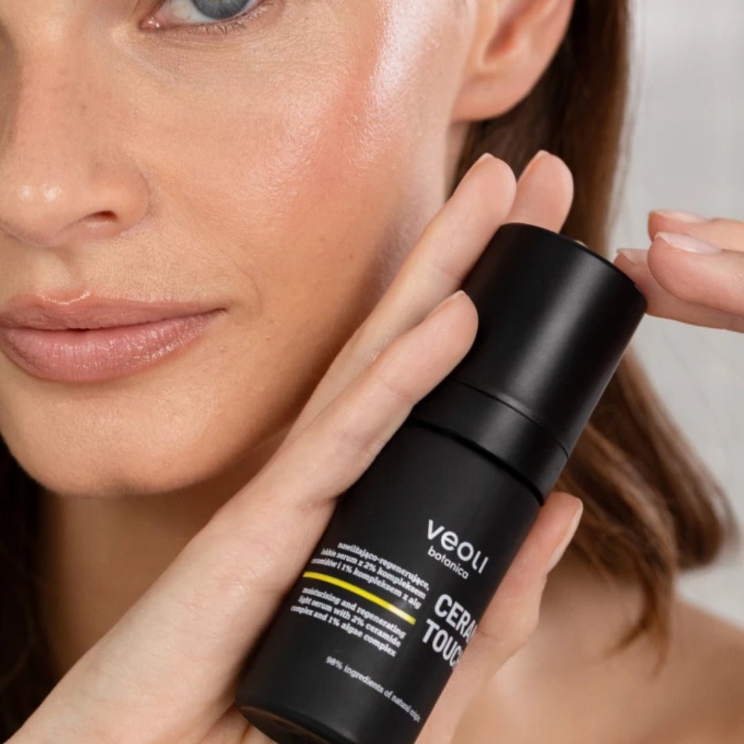 CERAMIDE TOUCH Moisturising and regenerating light serum with 2% ceramide complex and 1% algae complex 30ml - Veoli Botanica - Vesa Beauty