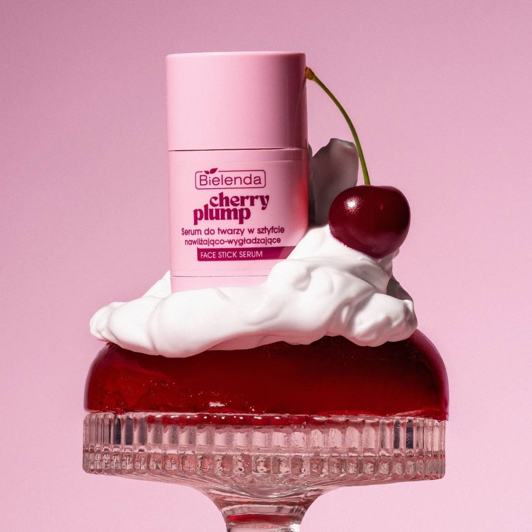 Cherry Plump - Face serum stick moisturising & smoothing 20g - Bielenda - Vesa Beauty