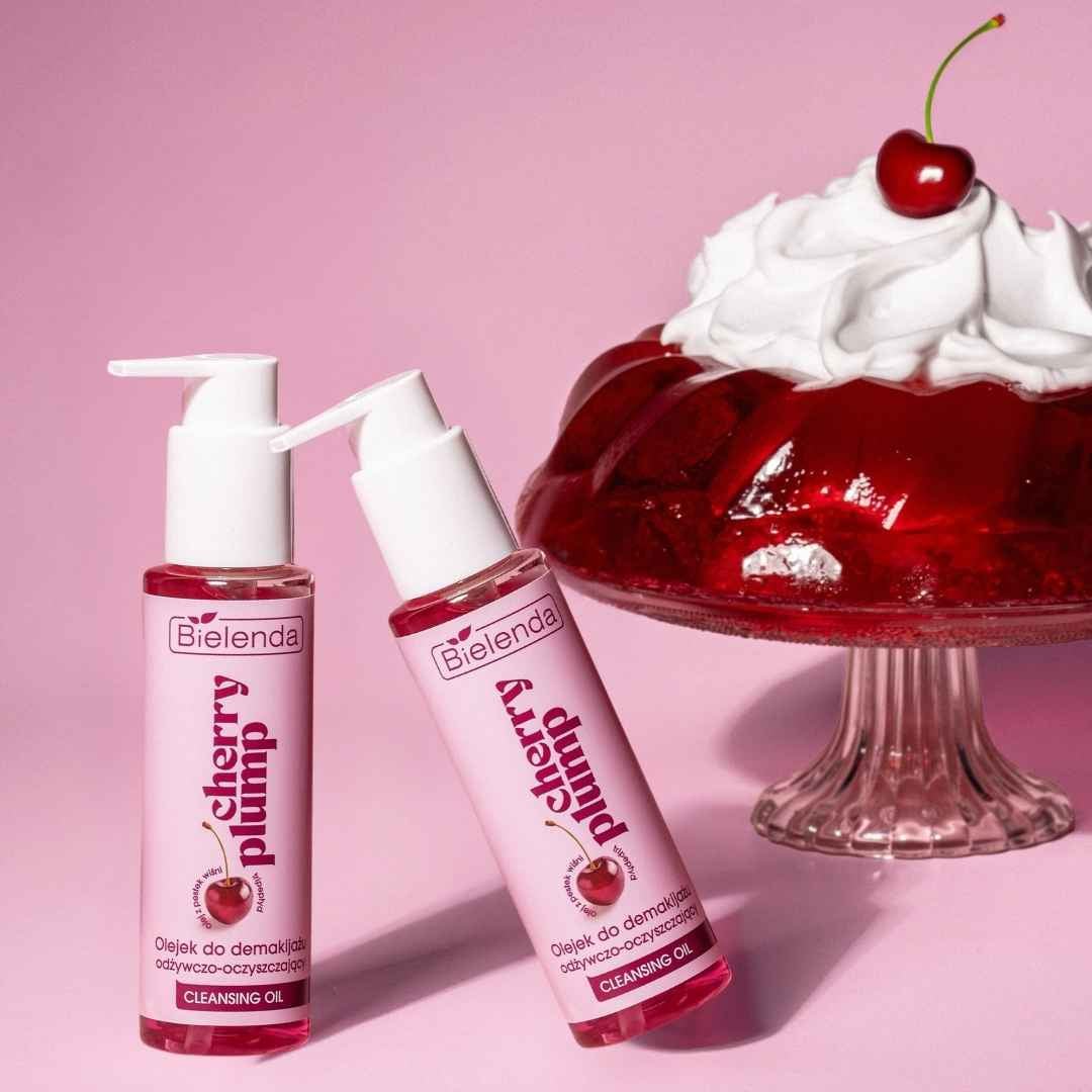 Cherry Plump - Nourishing & cleansing make - up remover oil - cleansing oil 100ml - Bielenda - Vesa Beauty