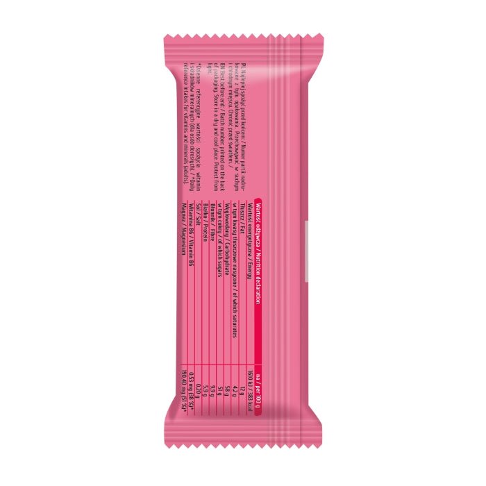 Chocolate Fruit Bar - Raspberry Dark chocolate 40g - Be Raw - Vesa Beauty
