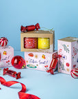Christmas set of 2 small honeys: raspberry honey 240g +lemon honey 240g - Sadowski Bee Gardens - Vesa Beauty