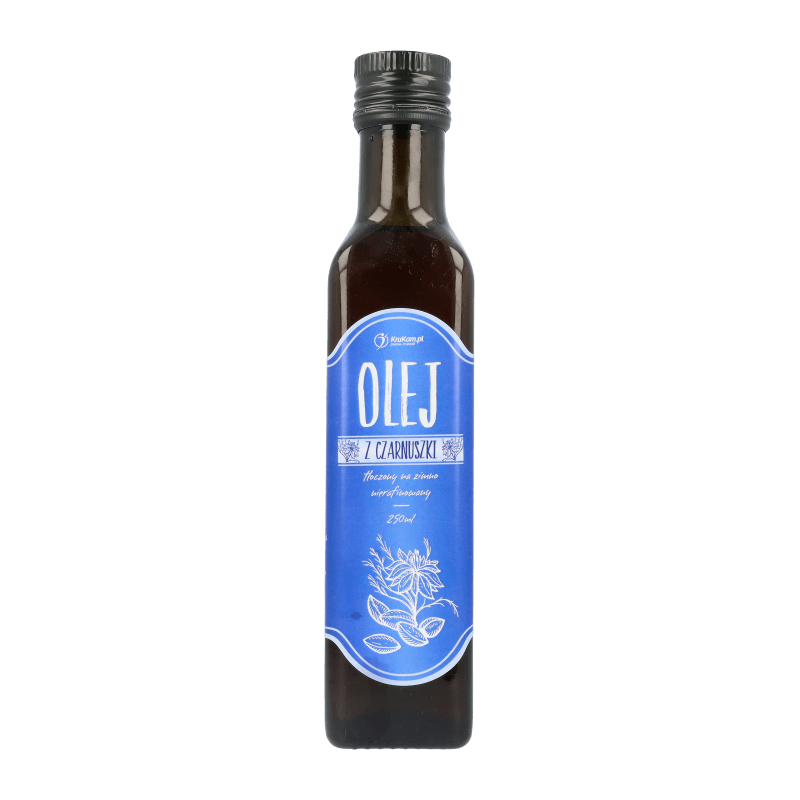 Cold - pressed black cumin oil 250ml - Krukam - Vesa Beauty