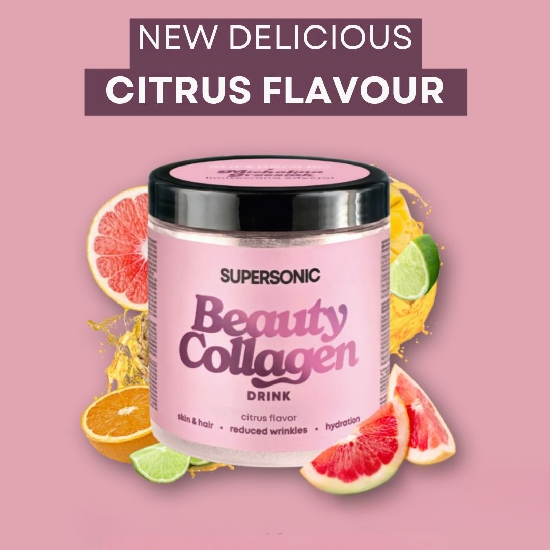 Collagen Beauty Drink - Citrus flavour 185g - SUPERSONIC - Vesa Beauty