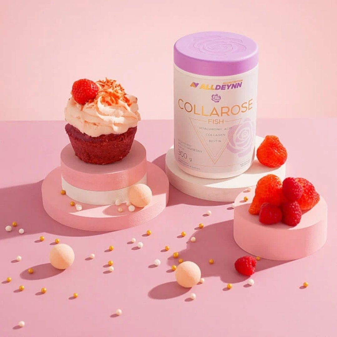 CollaRose Fish - Raspberry & Wild Strawberry flavour 300g - ALLDEYNN - Vesa Beauty