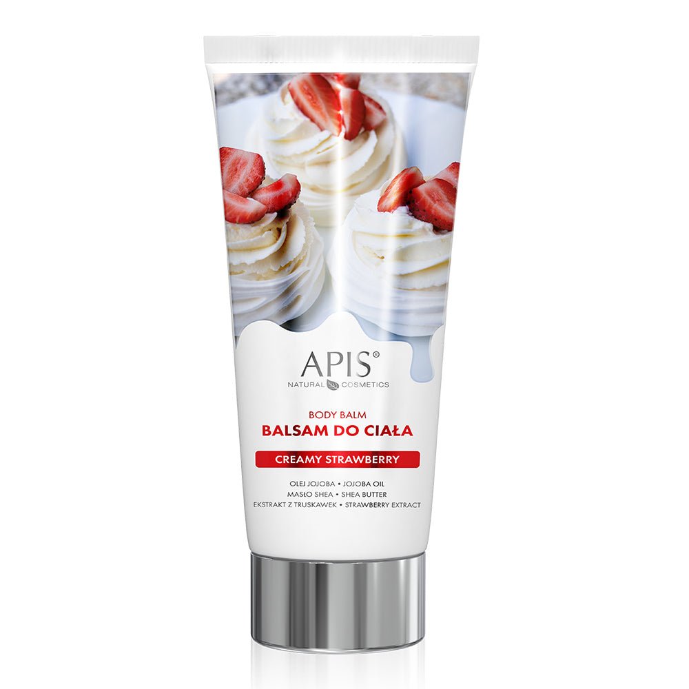 CREAMY STRAWBERRY Body Balm 200ml - APIS - Vesa Beauty