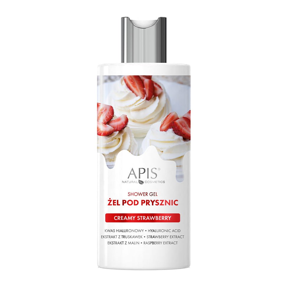 CREAMY STRAWBERRY Shower gel 300ml - APIS - Vesa Beauty