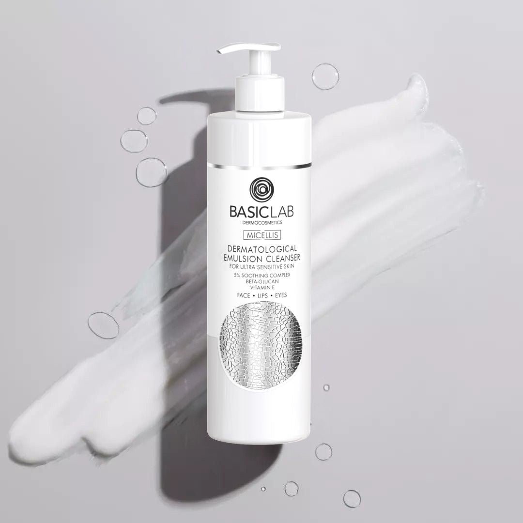 Dermatological Puryfying Emulsion for Ultra Sensitive Skin 300ml - BasicLab - Vesa Beauty