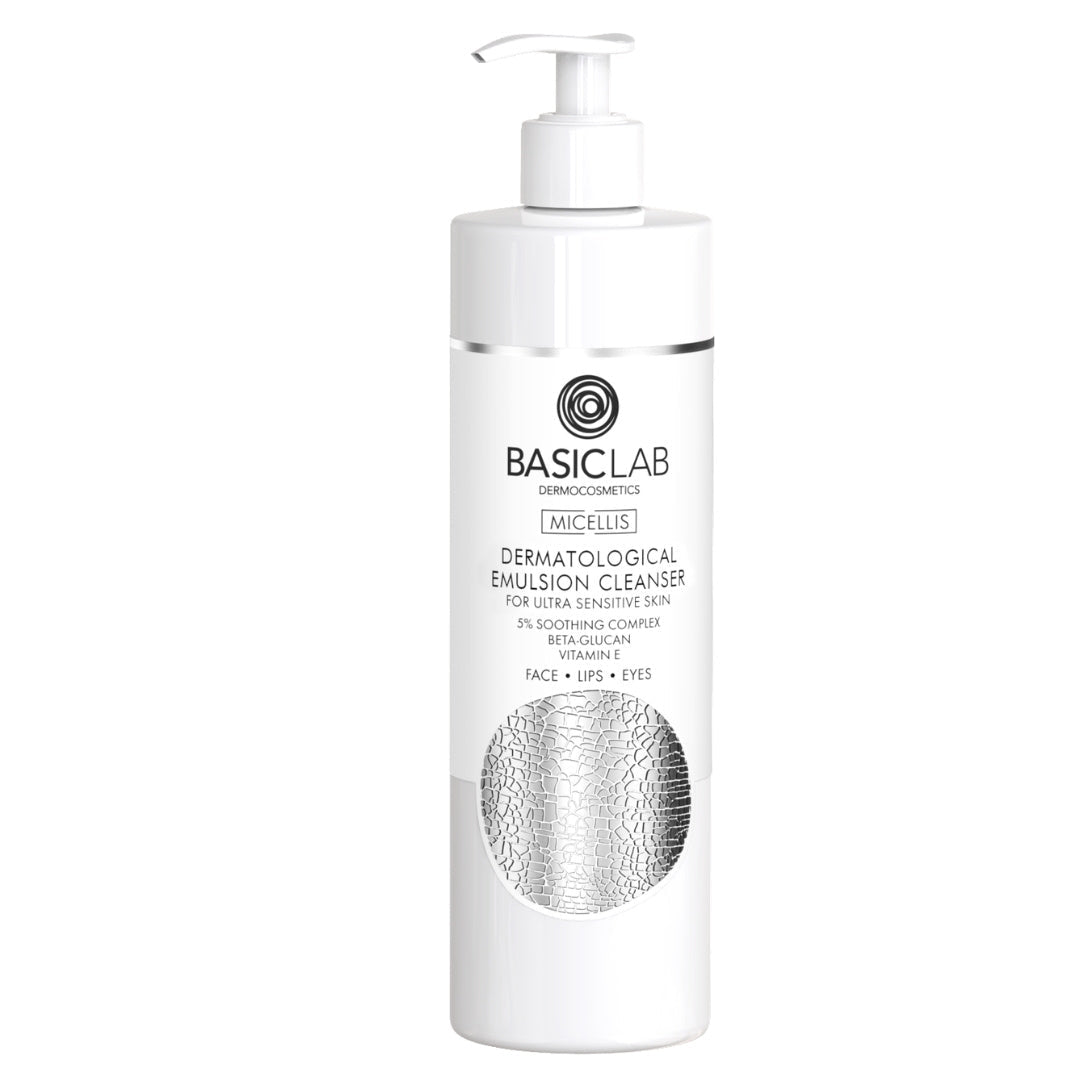 Dermatological Puryfying Emulsion for Ultra Sensitive Skin 300ml - BasicLab - Vesa Beauty