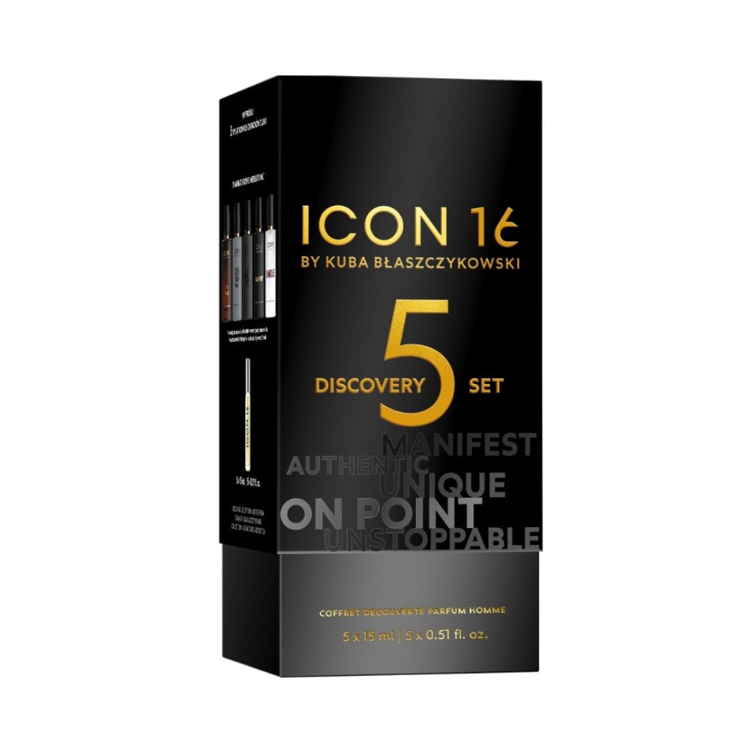 Discovery Set of Eau de Parfum 5x15ml - ICON16 by K.Błaszczykowski - Vesa Beauty
