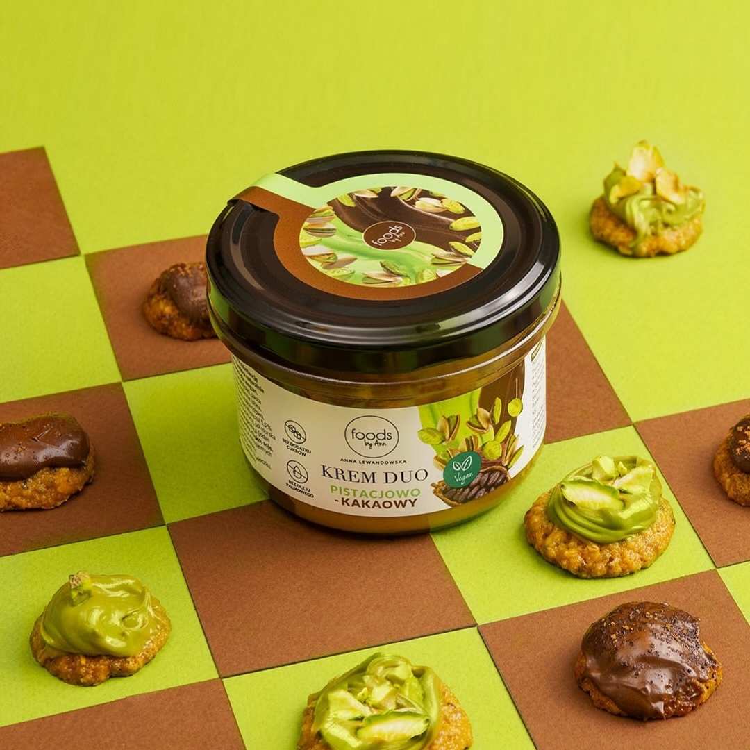 Duo Cream pistachio - cocoa 200g - Foods by Ann - Vesa Beauty