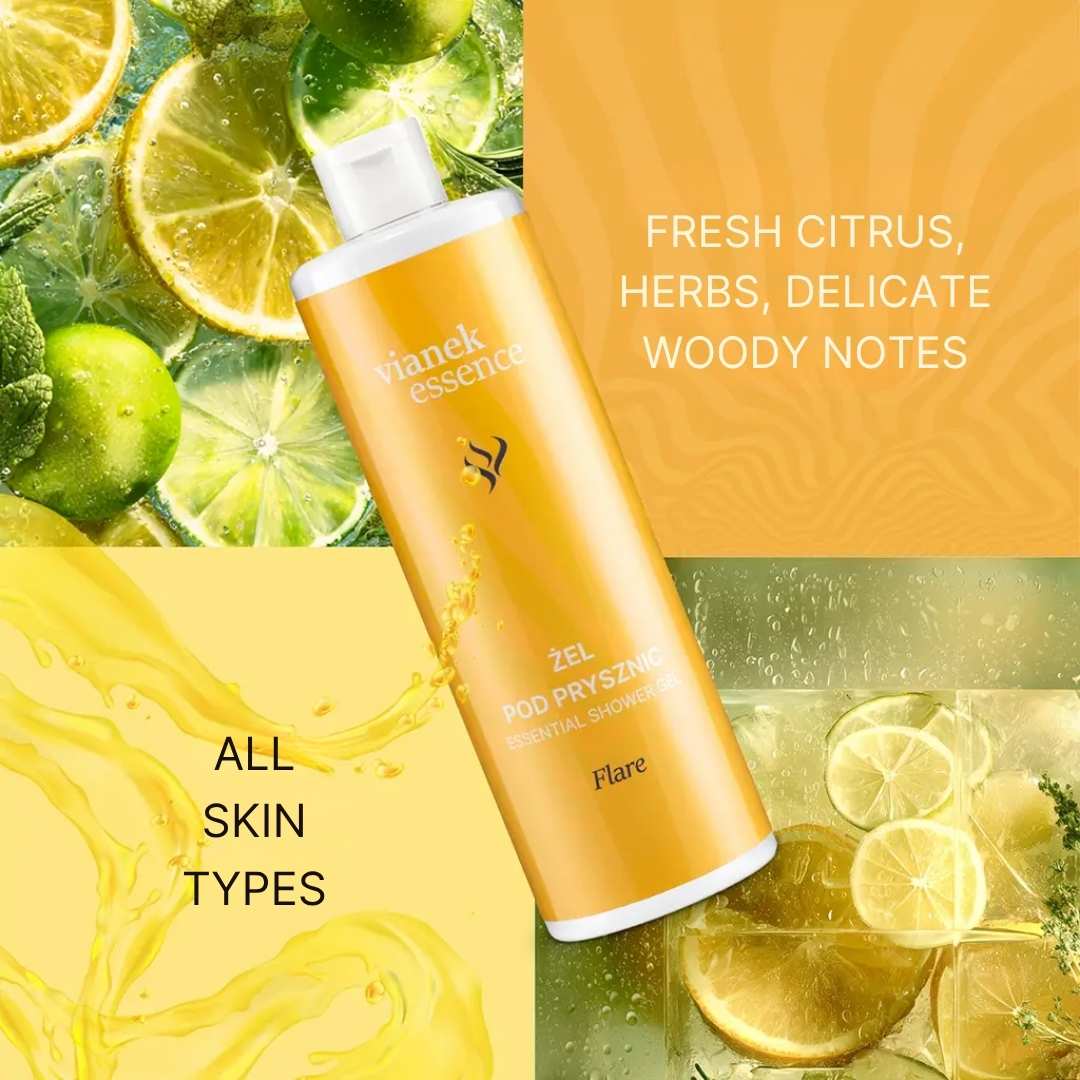 ESSENCE Shower gel - Flare 400ml - Vianek - Vesa Beauty