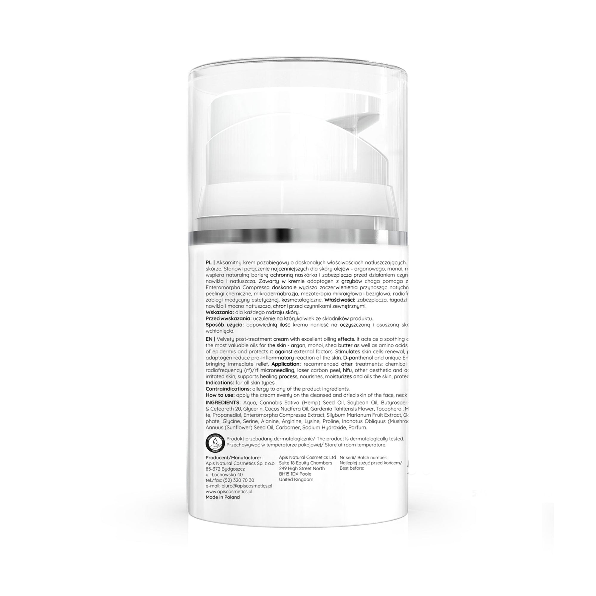 EXPERT MED CARE Home terApis - Soothing cream with adaptogen 50ml - APIS - Vesa Beauty