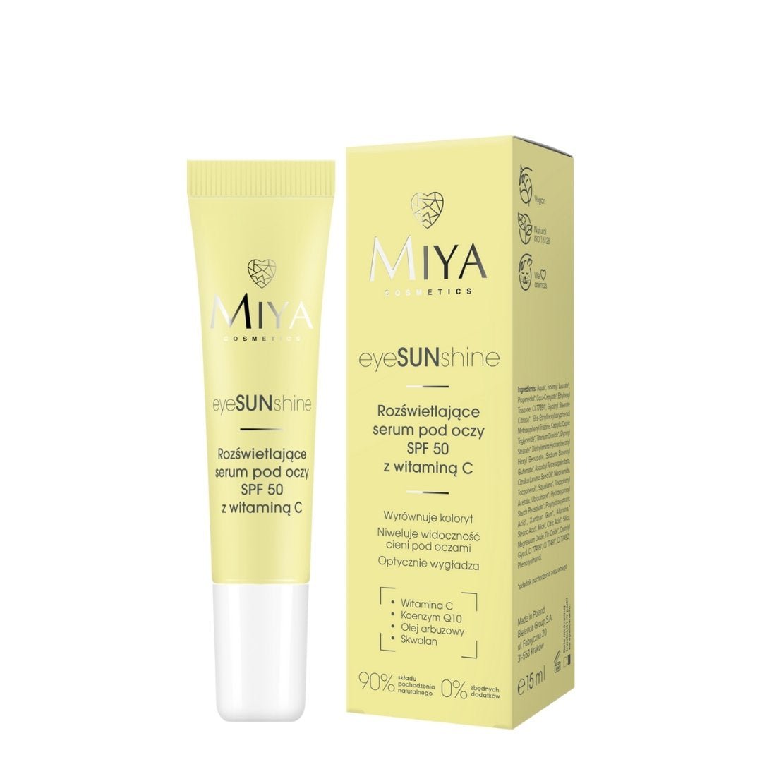 eyeSUNshine Brightening eye serum SPF50 15ml - MIYA Cosmetics - Vesa Beauty
