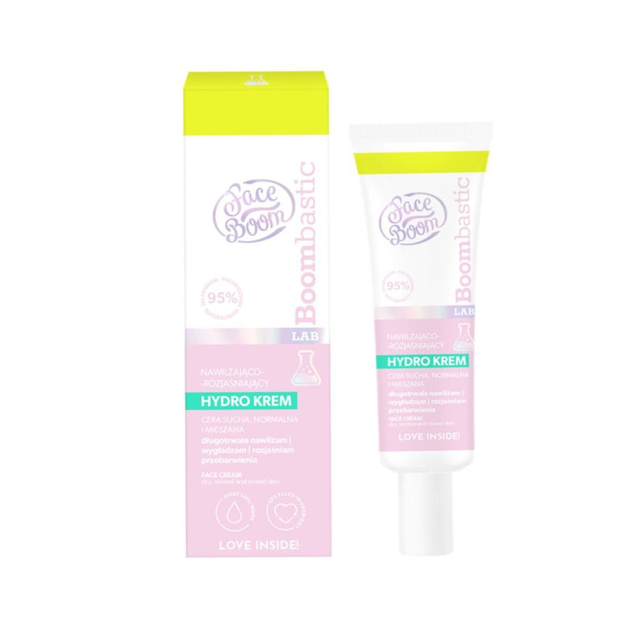 FaceBoom Boombastic Lab - Hydro Cream moisturizing & brightening - dry, normal & mixed skin 50ml - BodyBoom - Vesa Beauty